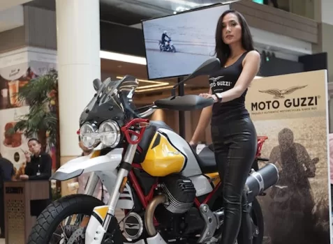Debut Moto Guzzi V85TT di Indonesia