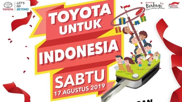 Toyota Ramaikan 101 Titik Semarak Pesta Merdeka