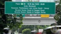 Perluasan Ganjil Genap Banyak Pengemudi Kena Tilang