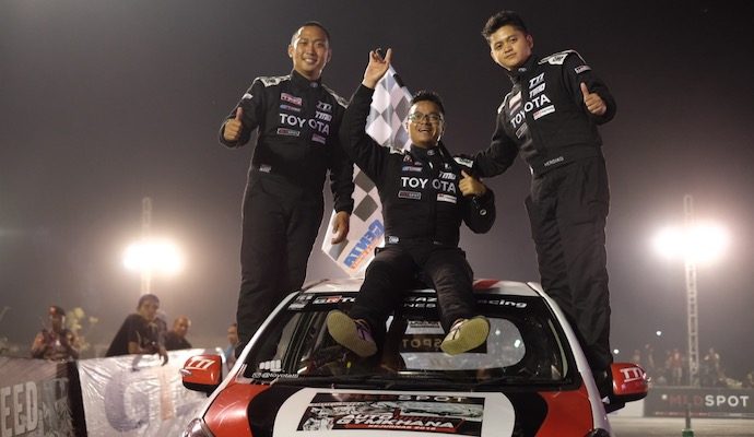 Toyota Team Indonesia (TTI) Cetak Rekor Kemenangan 3 Tahun Berturut-Turut