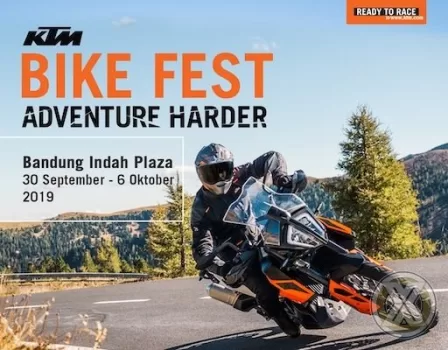 KTM BIKEFEST Tampil di ATRIUM BIP Bandung