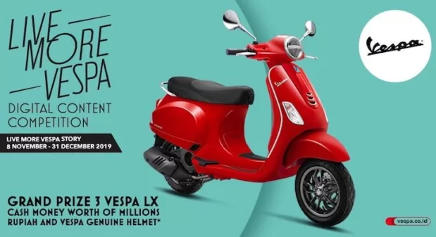 PT Piaggio Indonesia Gelar Kompetisi Konten Digital 2019
