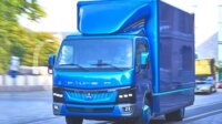 Mitsubishi Fuso E Canter Dengan Tenaga Listrik