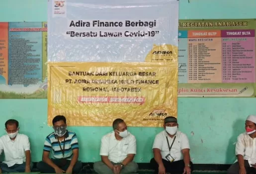 Rangkaian CSR Adira Finance Jabodetabek Berikan Sembako Kepada Panti Asuhan Al-Khairiyah
