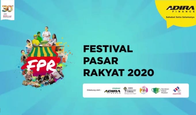 Adira Finance Festival Pasar Rakyat 2020 Hadir di 6 Kota