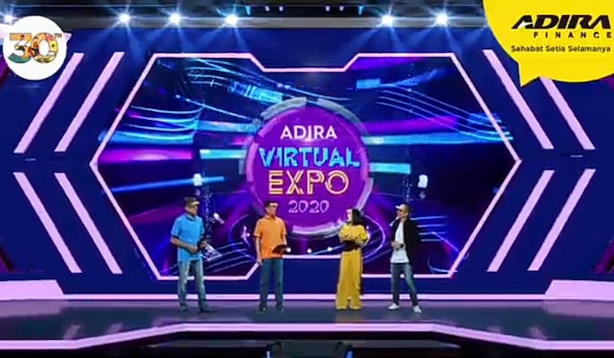 ADIRA VIRTUAL EXPO 2020 Dengan Beragam Promo Virtual 3D