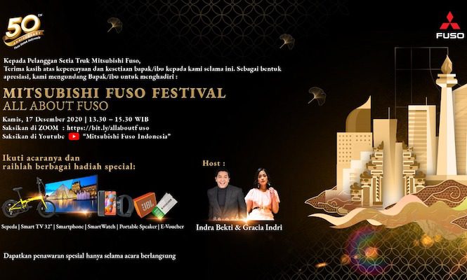 Fuso Festival Melihat Pabrik KTB Lebih Dekat Secara Virtual