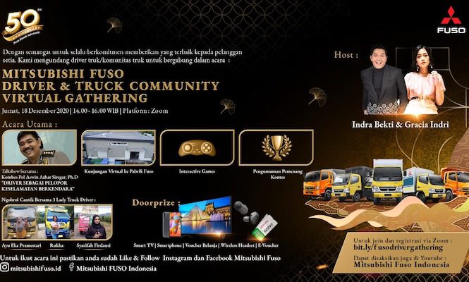 Fuso Festival Melihat Pabrik KTB Lebih Dekat Secara Virtual