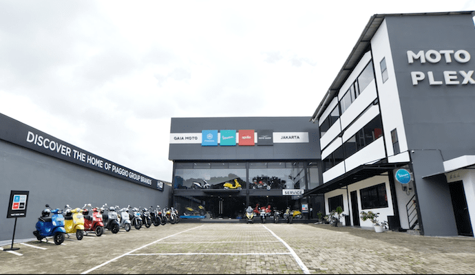Motoplex Jakarta Cetak Guratan Sejarah Baru Dealer Piaggio Group dalam Satu Atap