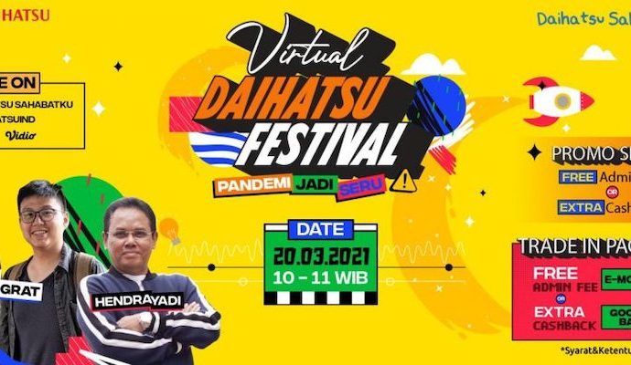 Virtual Daihatsu Festival Tebar Promo Dan Diskon