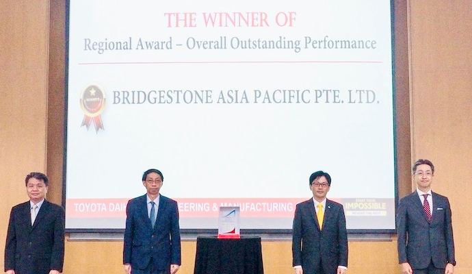 Bridgestone Raih Penghargaan Dari Toyota Berskala Regional