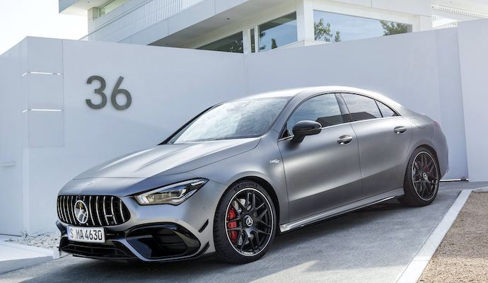 New Mercedes-AMG CLA 45 S 4MATIC+ Coupe