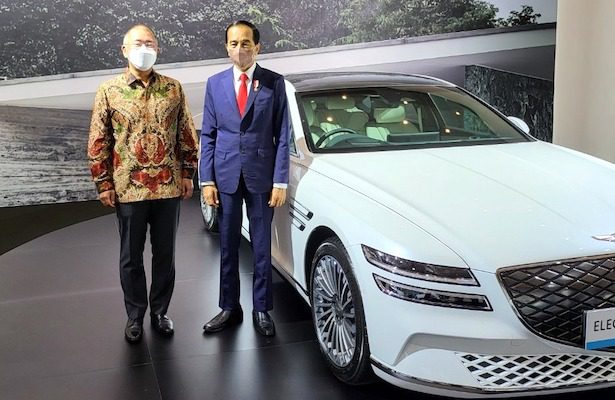 Hyundai Genesis Model Electrified G80 Sebagai Mobil Resmi VIP Peserta KTT G20 Bali 2022