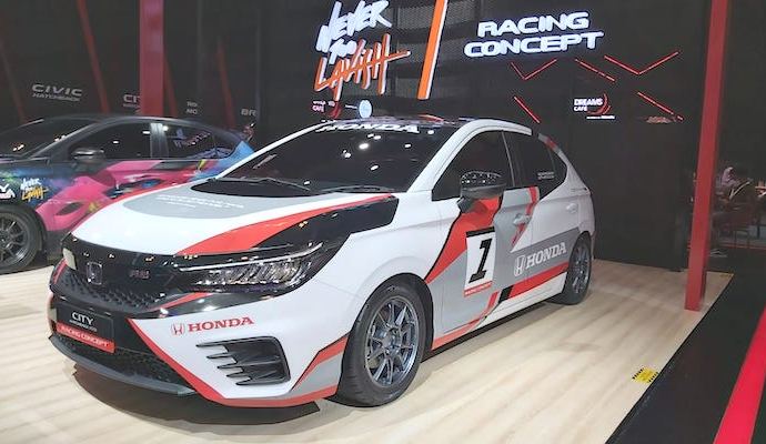 Honda City Hatchback Racing Concept 2022 Nongol di GIIAS 2021