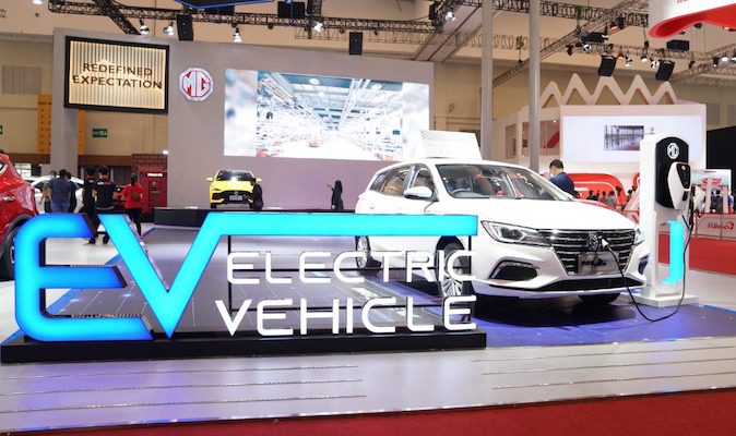 MG 5 EV Mobil Listrik Station Wagon Pertama di Dunia Hadir Di GIIAS