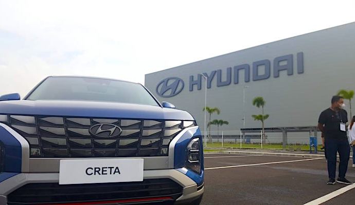 HMMI Rayakan Dimulainya Produksi Massal Hyundai CRETA