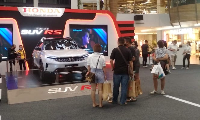Honda SUV RS Concept Mendarat di Kota Bandung