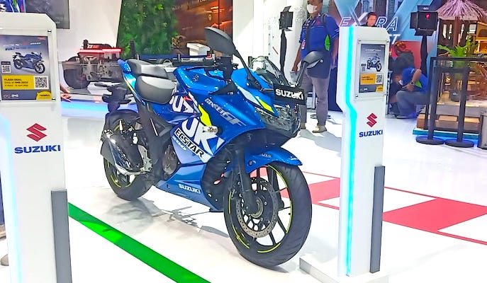 Penjualan Sepeda Motor Suzuki di 2021 Meningkat