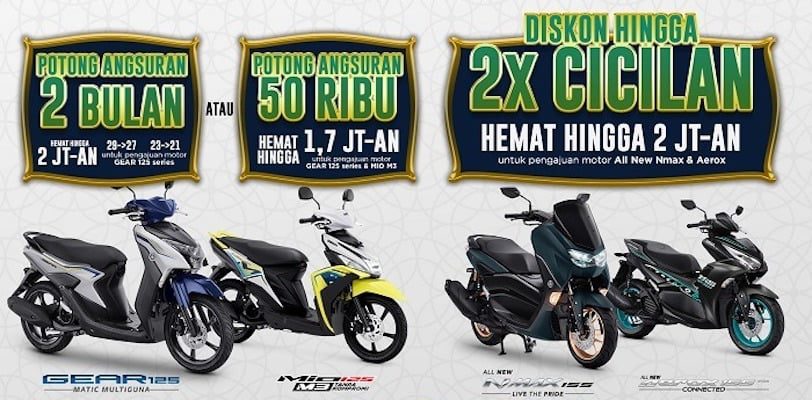 Promo Semarak Berkah Ramadhan Beli Yamaha Hemat Hingga 2 Jutaan
