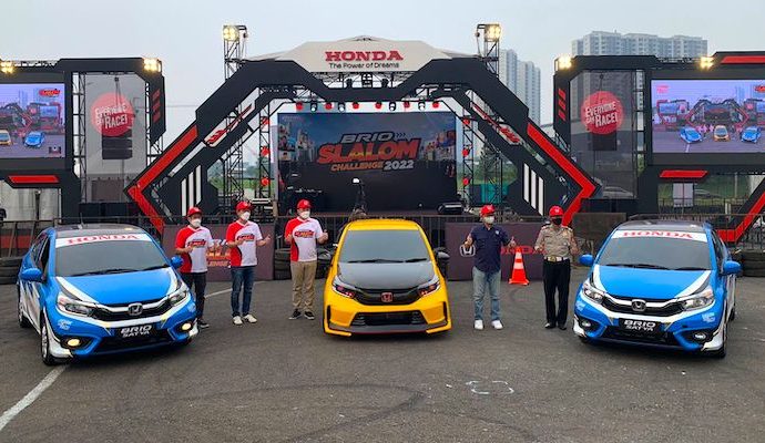 Honda Prospect Motor Kembali Gelar Kompetisi Brio Slalom Challenge 2022