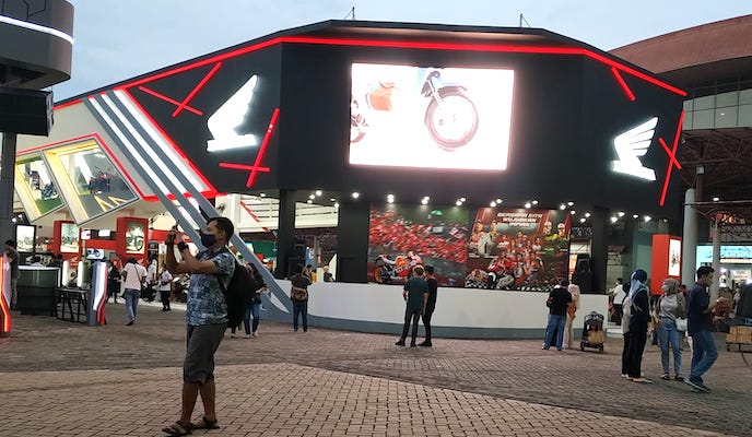 Wahana Honda Meriahkan Jakarta Fair 2022