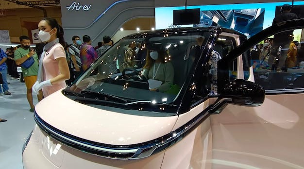 Wuling Air EV Diluncurkan Harga Mulai 238 juta Di GIIAS Plus Banyak Promo