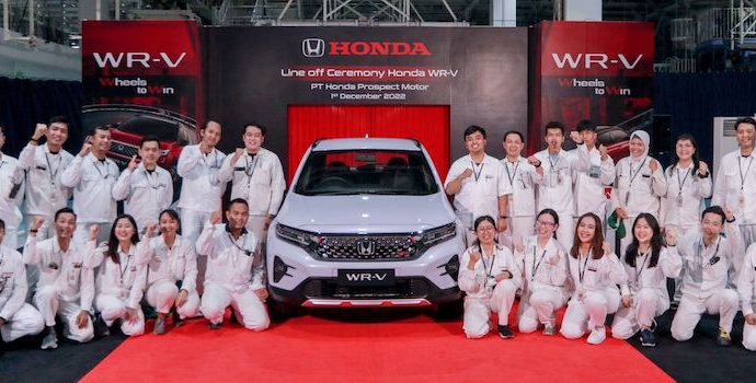 HPM Mulai Produksi Massal Honda WR-V di Indonesia