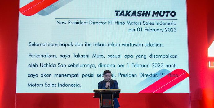 Takashi Muto Nahkoda Baru Di Hino Motors Sales Indonesia Gantikan Masato Uchida