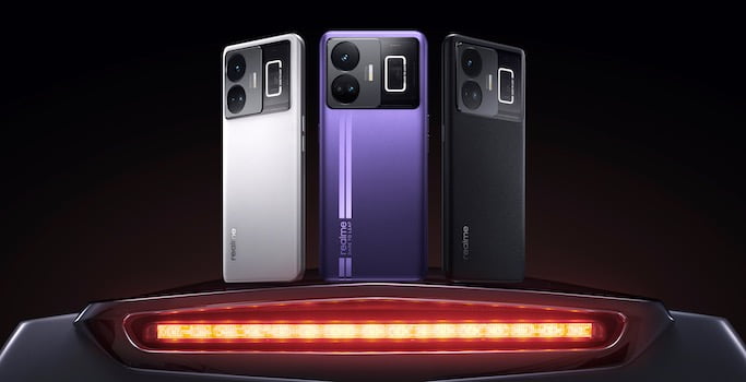 smartphone realme GT 3 siap meluncur Desain RGB Transparan