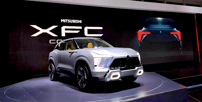 Mobil Konsep Compact SUV Mitsubishi XFC Concept Meluncur di IIMS 2023