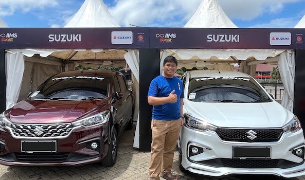 Arena test drive Suzuki di IIMS 2023 menjadi sarana terbaik dimanfaatkan pengunjung