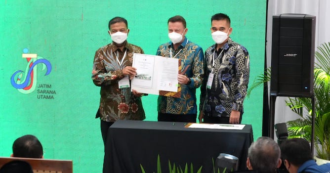 BP-AKR Bersama PT Jatim Sarana Utama Siap Kembangkan SPBU bp di Jawa Timur