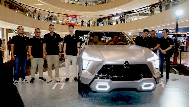 Mitsubishi XFC Concept Tiba di Kota Surabaya Jawa Timur