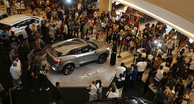 MMKSI Bawa Mobil Konsep Mitsubishi XFC Concept Keliling Indonesia