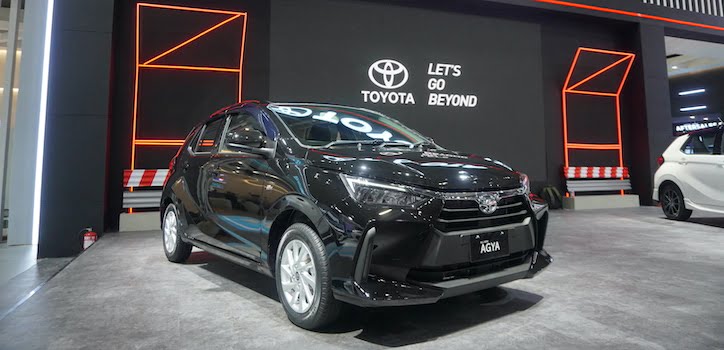 Toyota Menampilkan Tiga Model Baru Di GJAW 2023 Toyota All-New Agya dan All-New Agya GR Sport