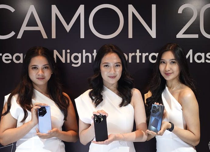 TECNO CAMON 20 Series Tawarkan Smartphone Dengan Kamera Canggih