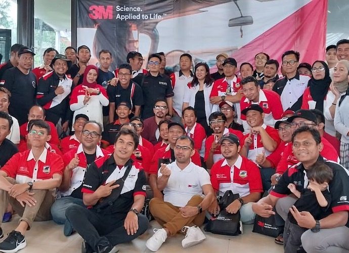 Komunitas Toyota bersama 3M Indonesia Beri Edukasi Bahaya sinar UV