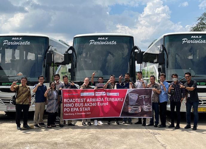 Penyerahan 6 Unit Bus HINO Armada Terbaru Kepada PO EPA Star Palembang