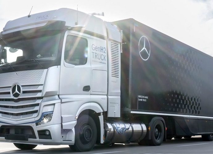 Daimler Truck Bangun Armada Truk Mercedes-Benz GenH2 Pertama