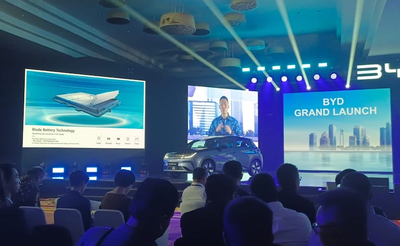 BYD Resmi Masuk Pasar Indonesia Bawa Tiga Produk Electric Vehicle