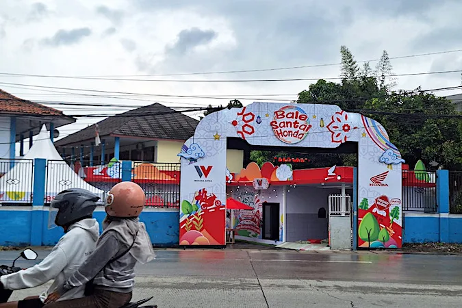 Bale Santai Honda dan AHASS Siaga Mudik Makin Nyaman