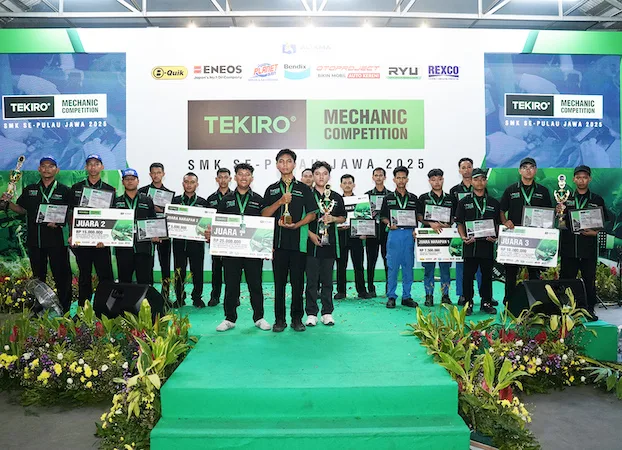 Pemenang Tekiro Mechanic Competition 2025 SMK Otomotif Terbaik di Pulau Jawa