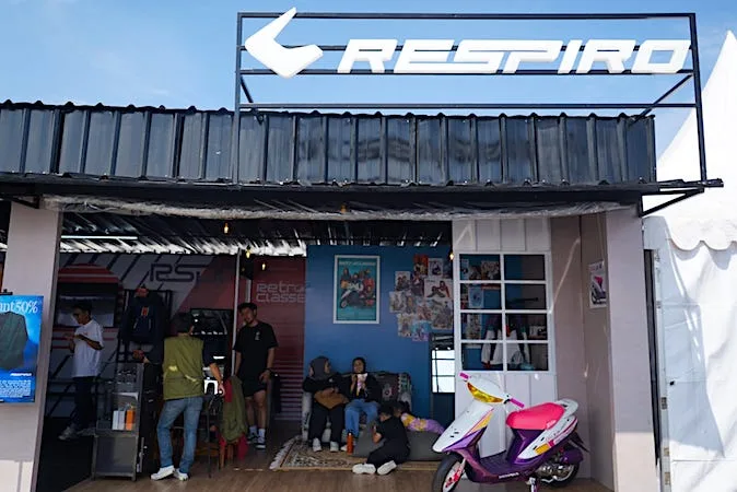 Crinkle Series Respiro Tampil Klasik di BBQ Ride 2025 Bareng Influencer