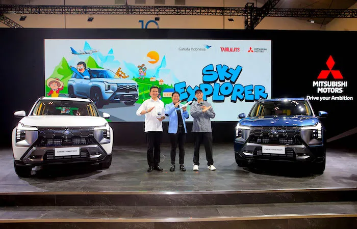 Sky Explorer Ketika Mitsubishi Gandeng Garuda Indonesia & Tahilalats di GIIAS 2025