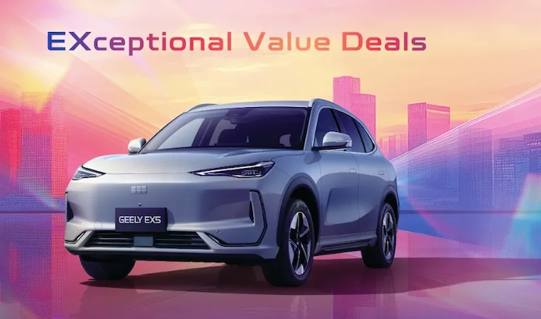 Geely EX5 dan Janji Manis ‘EXceptional Value Deals’