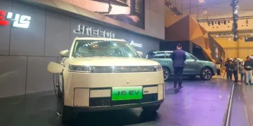 Era Baru SUV Listrik Dimulai: JAECOO J5 EV Tampil Perdana di GIIAS 2025