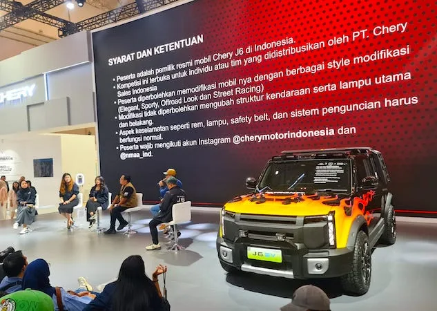 Chery J6 Modifikasi Cellos, Ajak Konsumen Berkreasi & Siapkan Satu Unit Display Untuk Super Giveaway di IMX 2025