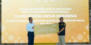 CSR Wuling Rampungkan Program 10.000 Pohon untuk Indonesia