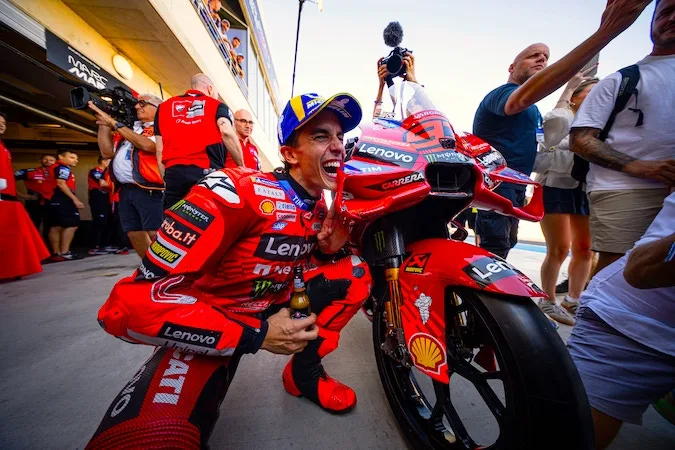 Marc Márquez Tak Terbendung! Raih Kemenangan ke-7 Beruntun di Balaton Park, Bagnaia Mulai Tunjukkan Kebangkitan