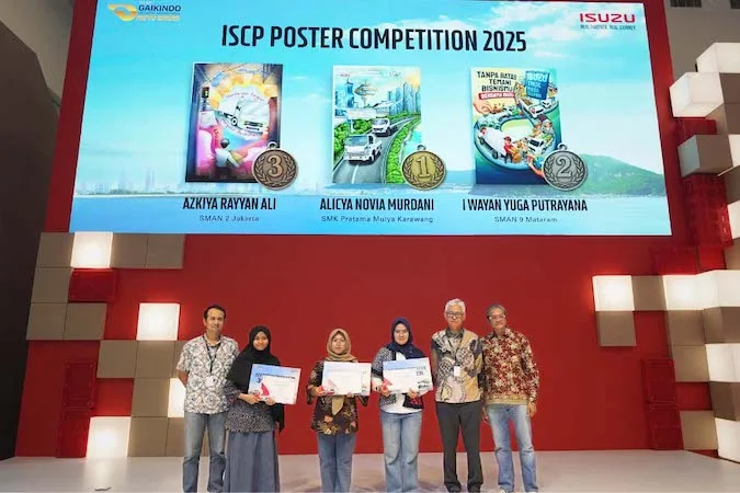 Isuzu Umumkan Pemenang Lomba Desain Poster ISCP di GIIAS 2025